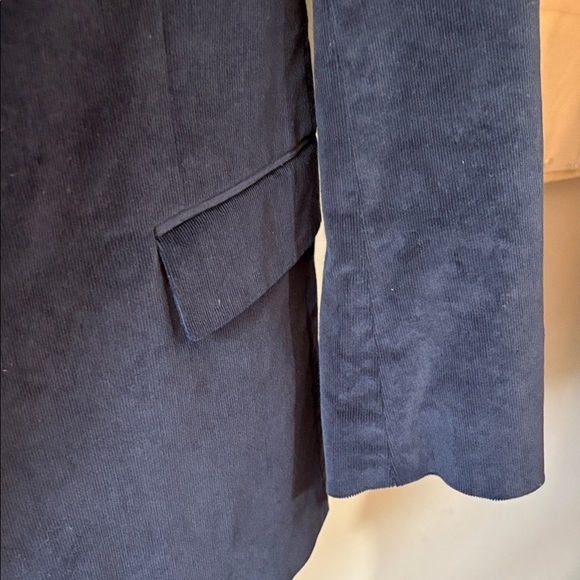 48R Classic Navy Corduroy Men's Blazer NWOT - Picture 7 of 13